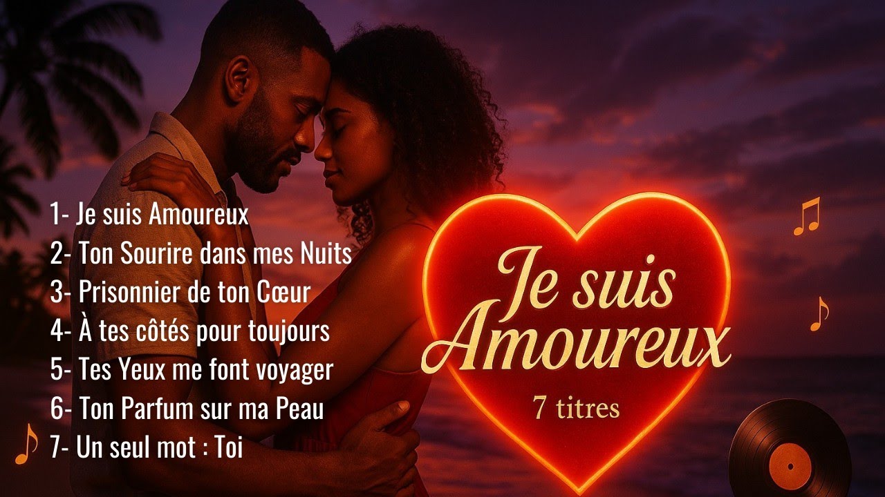 Je suis amoureux  : Album complet Zouk Love 2025 – 7 chansons d’amour romantiques