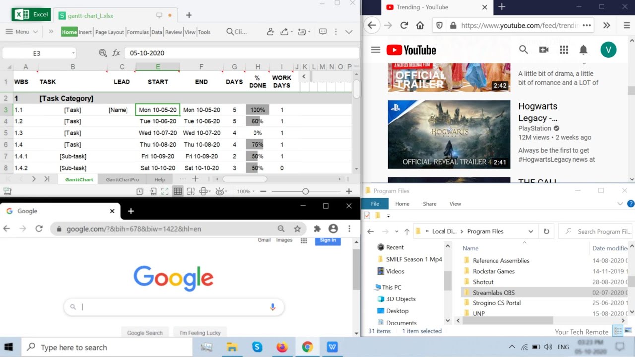 How to Split Screen in Win­dows 10 | A Com­plete Guide to Multitasking ...