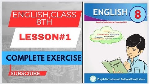 8th class English New Book 2023 Unit 1 || Tolerance of the  Rasoolullah || SNC,Chapter 1