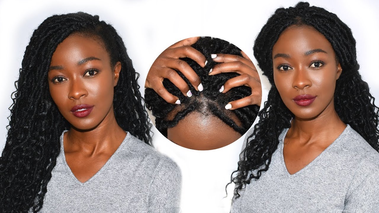 Individual Faux Locs With Fake Shaved Sides Black Hair Information