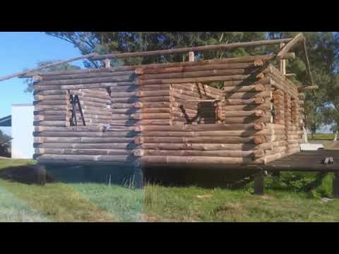 Inti Roca Cabañas de Tronco. Paso a paso..