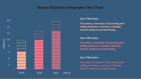 Infographic Bar Chart/ Graph Tutorial