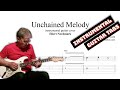 Unchained Melody TAB (Guitar Pro + PDF) instrumental electric guitar tabs