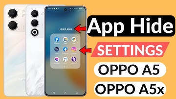 oppo a5x 5G me app kaise chhipaye | oppo a5x me app hide kaise kare | oppo A5 app hide setting