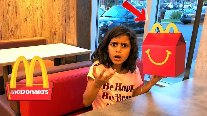 McDonalds Magic Happy Meal Surprise! Kids Pretend Play