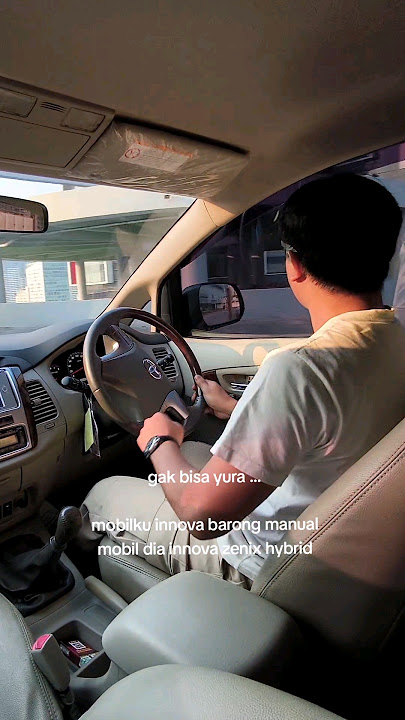 Gak bisa yura.. Mobilku innova manual dp nya aja cuman 5jt