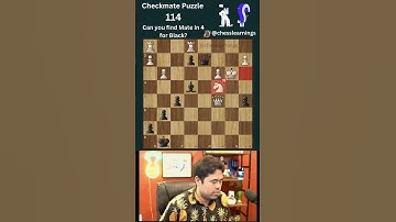 Puzzle 114 Mate in 4 #magnuscarlsen #chess #brilliantmove #checkmate #chesschallenge #hikaruna