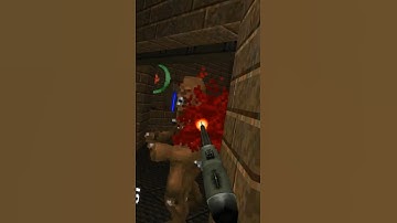 Take cover! Shooting around corners in VR Doom2 #DoomMods #VR #GZDoom #Ænimod