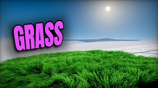 How do Major Video Games Render Grass?