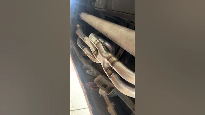 Chevy Silverado true duals equal length x pipe with quad tips. Factory cats and manifolds