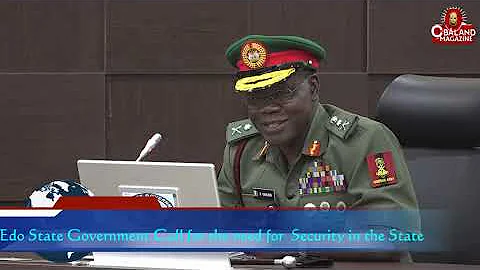 The governor, who received the Chief of Army Staff, Lt. Gen. Farouk Yahaya