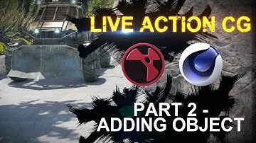 Live Action CG Tutorial || Nuke and Cinema 4D - Part 2 - Adding 3D Object