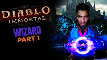 Wizard Level 1-28 | Diablo Immortal Technical Alpha