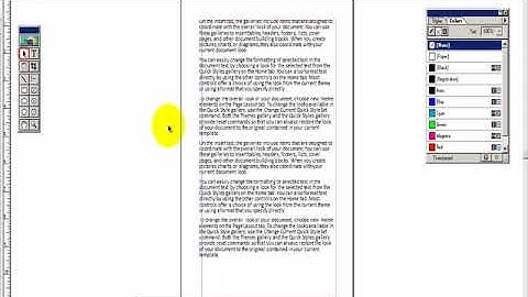 Pagemaker Column master Guide