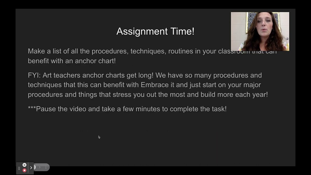 Classroom Management in the Art Room