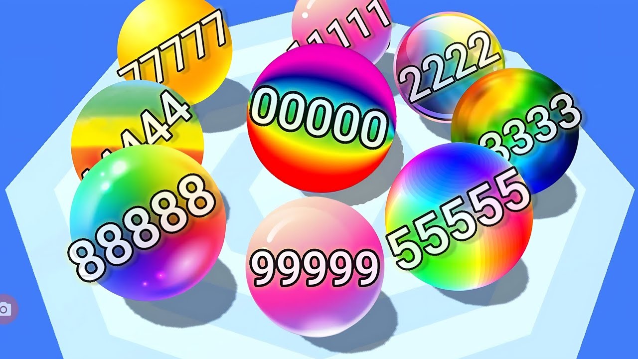 😂 Rolling Balls Swallowing 2048, 4096, 8192..∞ 🆚 Save the girl - Help Me 2048 ball Gameplay part 60