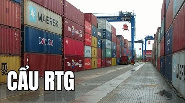 Thiết bị xếp dỡ trong cảng | Cẩu container RTG | Hải Phòng Logistics.