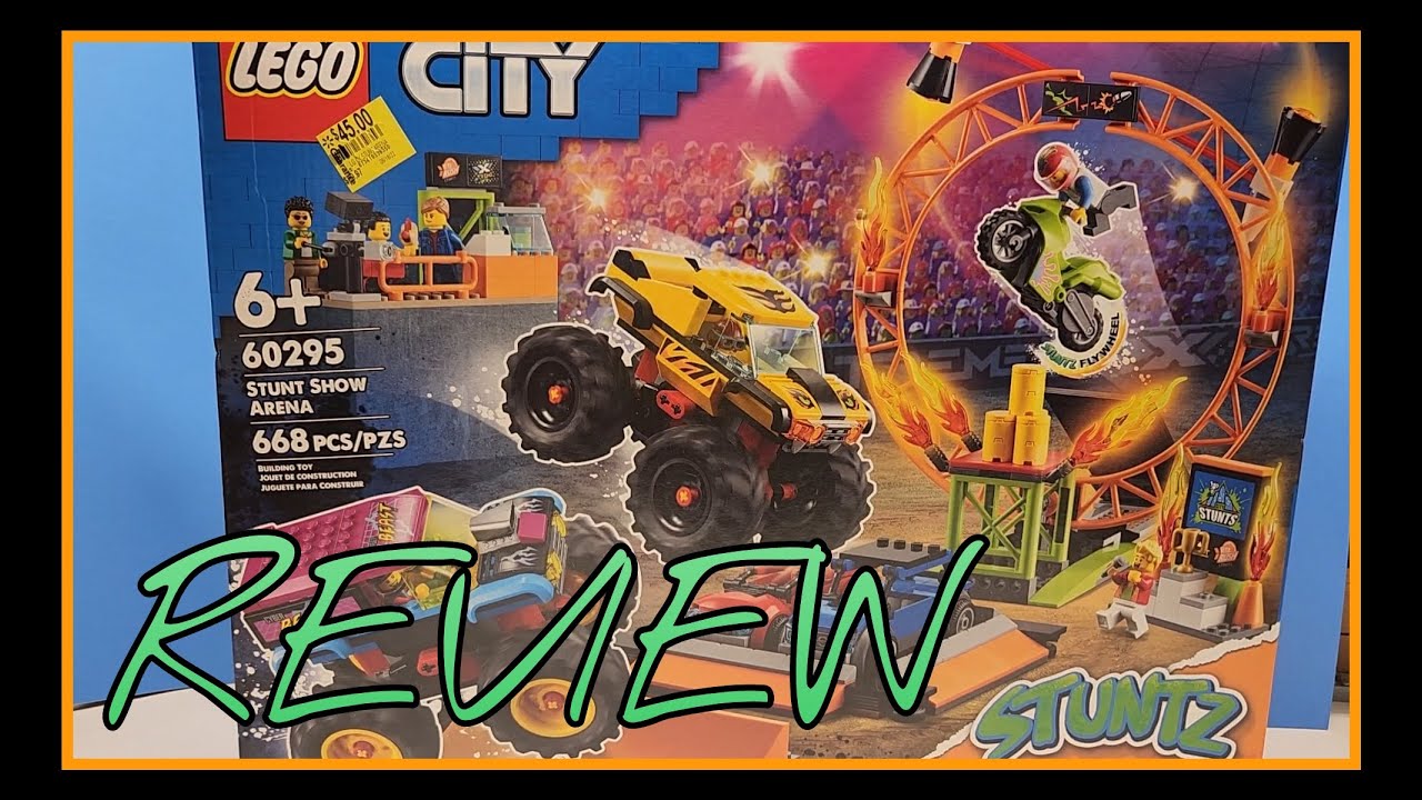 - Stunt Set Arena Lego Review - Show YouTube (60295)