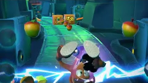 Crash Bandicoot On The Run Part 22: The Lab Time Trial (NEW)