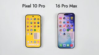Pixel 10 Pro vs iPhone 16 Pro Max - Speed Test