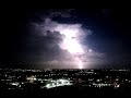 Amazing Lightning Over The Spring Branch Skies (4K Drone)