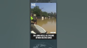 Sri Lanka Faces Massive Destruction As Cyclone Ditwah Death Toll Surges Past 300 | #shorts