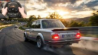 170HP BMW 2002 Turbo 1973  Racing Forza Horizon 5 | Thrustmaster T300RS GT Steering Wheel