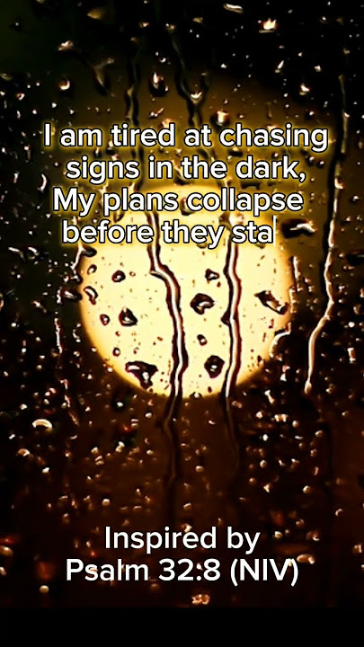 Do you feel lost again? #moderntimespsalmist