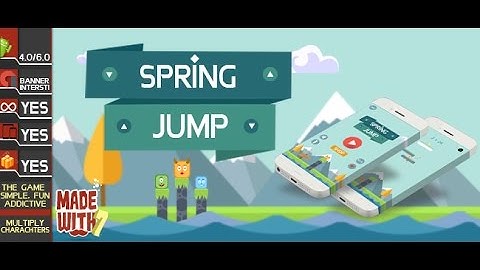 Spring Jump Buildbox Game Template | MW7