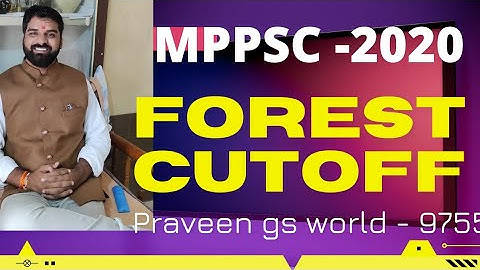 mppsc cutoff markes for forest service examination 2020..........