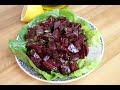 Marokkanischer rote bete salat  vegan 