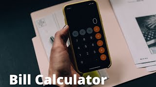 The Bill Calculator screenshot 1