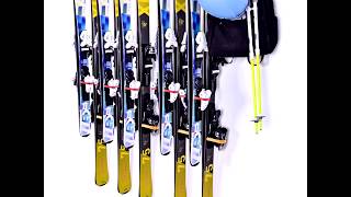 Ikkle 2 Pack Ski Storage Rack