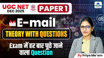Email Theory + Questions | UGC NET Paper 1 ICT Revision | UGC NET Paper 1 PYQs | UGC NET Paper 1 ICT