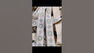 Do you like this pattern?😂#webbing #Garment #Custom