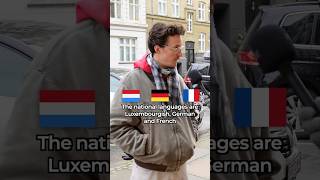 3 languages in Luxembourg