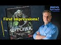 The Witcher RPG - First Impressions