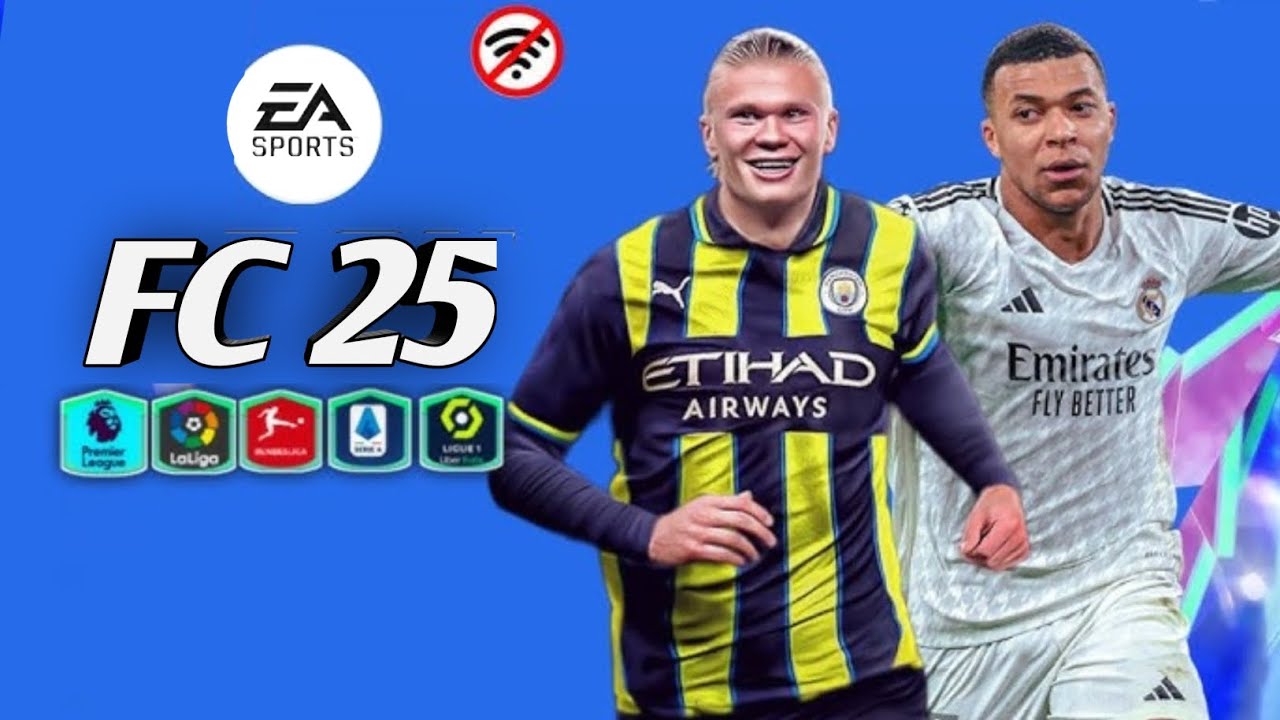 FIFA 14 MOBILE MOD EA SPORTS FC 25 ANDROID OFFLINE NEW KITS 2024/2025 REAL FACES & LATEST TRANSFERS