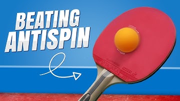 Antispin verslaan | Tafeltennis tactieken