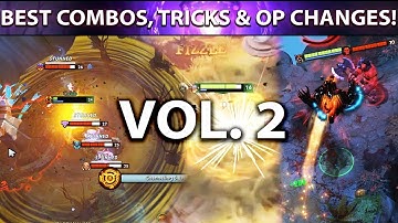 MOST OP, BROKEN & IMBA COMBOS & BUGS, BEST TRICKS & TIPS 7.23 PATCH Dota 2 (Vol. 02)