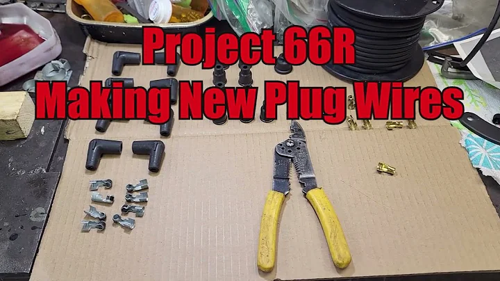 1955 Buick "Making spark plug wires"