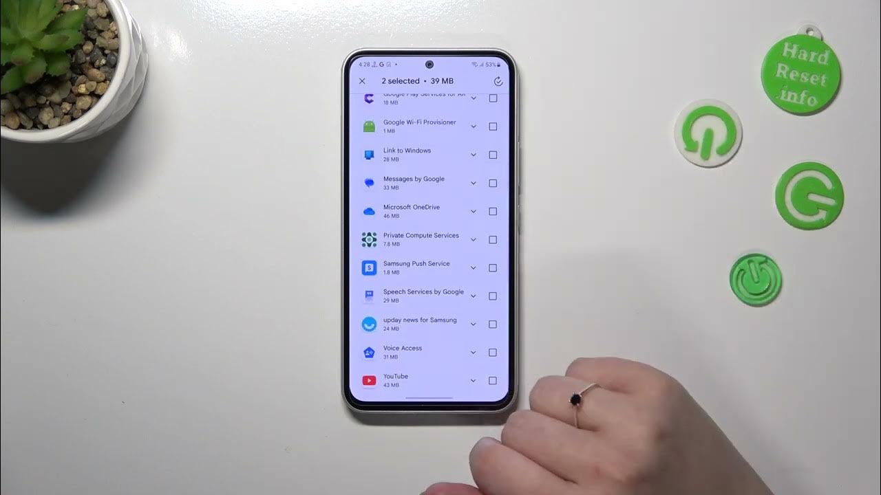 How to update apps on samsung galaxy a54 get latest app data youtube