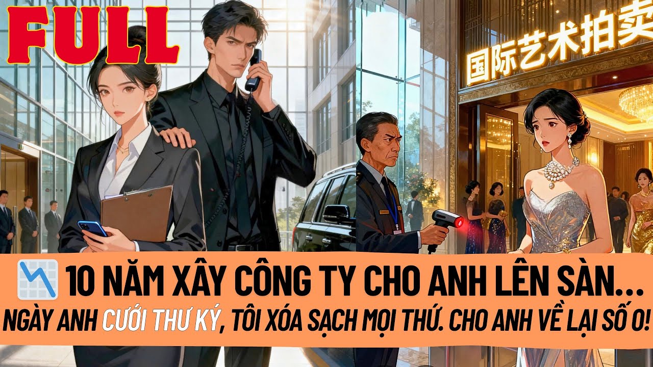 Ngày Công Ty Niêm Yết. Anh Cưới Thư Ký, Tôi Chỉ Cười Và Xóa Sạch Mọi Thứ Để Anh Trở Về Con Số 0