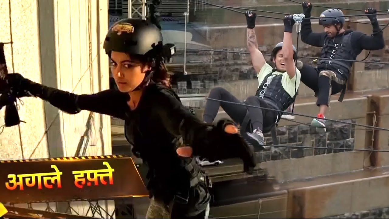 Khatron Ke Khiladi 12 Rohit Ne Karwaya Sabko Ek Sath Stunt Sriti Aur