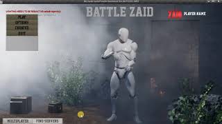 Main Menu Widget Pubg Unreal Engine 4
