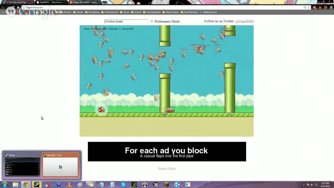 Flappy Bird MMO