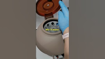 Serum separator tube use to collect blood serum #medtechlife #mls #cls #medtechstudent #laboratory