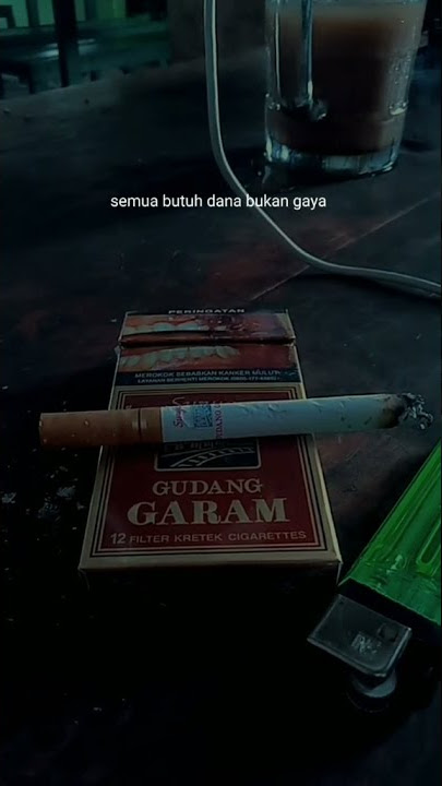 STORY WA KOPI DAN ROKOK 30 DETIK KEREN!!