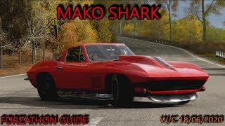 Forza Horizon 4 - Forzathon Guide 'MAKO SHARK' - Corvette Stingray 427