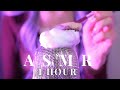 ASMR 1 HOUR Shaving Foam On Mic Brain Melting Massage For Sleep No Talking 